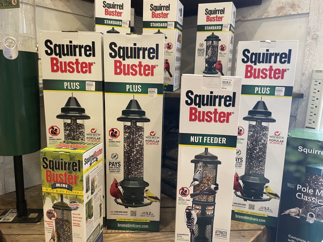 Squirrel Resistant Feeders